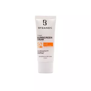 ضد آفتاب رنگی پوست خشک بیزانس SPF50 برنز حجم 40 میلی لیتر