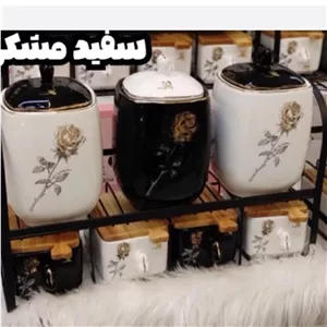 سرویس پاسماوری 7 پارچه کشویی درب چوبی امبیکو مدل EMBICO-4085