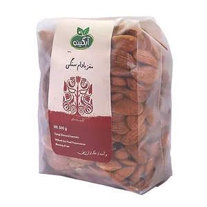 مغز بادام سنگی آبگینه - 500 گرم