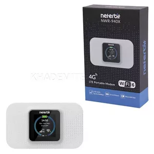 مودم LTE قابل حمل نتربیت مدل NWR-940X سفید