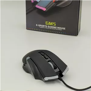 ماوس ایلون مدل GM 5 مشکی