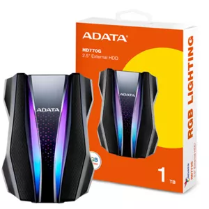 هارد اکسترنال ای دیتا مدل HD770G ظرفیت ۱ ترابایت مشکی