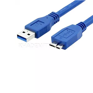 کابل هارد اکسترنال کی نت مدل KNET K-CUAMHDD06 USB 3.0 طول 60 سانتی متر