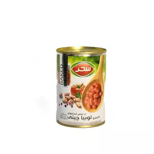 کنسرو لوبیا با سس مخصوص 410 گرمی سحر