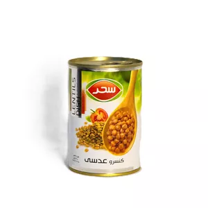 کنسرو عدسی سحر قوطی 410 گرمی با سس مخصوص