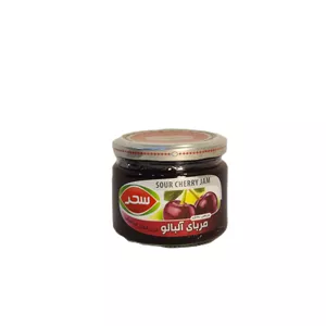 مربا آلبالو سحر 390 گرمی شیشه