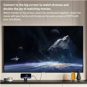 کابل تبدیل Lightning به HDMI یسیدو HM12 طول 2 متر