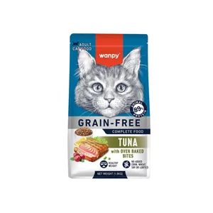 غذای خشک گربه ونپی با طعم ماهی تن Wanpy Complete Cat Food With Tuna وزن 1.5 کیلوگرم