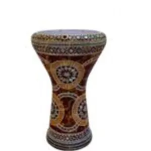 تمپو پژواک مدل mp طرح جوهرالفن pejvak darbuka قهوه ای سوخته