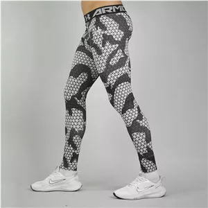 لگ ورزشی مردانه آندر آرمور مدل Heatgear-2202 سفید مشکی L