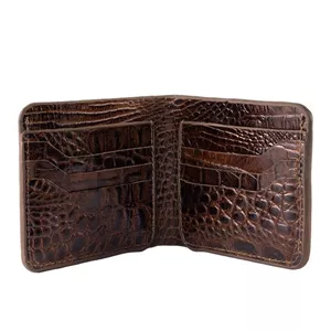 کیف پول مردانه مدل b191 کاکائویی تیره