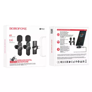 میکروفون بروفون مدل BFK12 TYPE-C/ Lightning مشکی