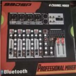 میکسر 4 کانال مدل PROFESSIONAL AUDIO MIXER MX_4BT