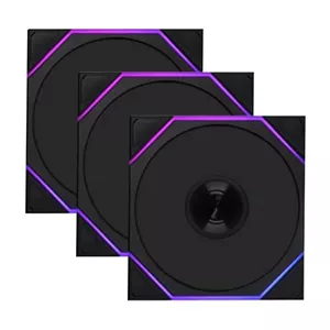 فن کیس لیان لی UNI FAN TL120 Wireless بسته 3 عددی مشکی
