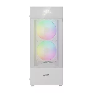 کیس کامپیوتر گیمینگ گیم دیاس مدل AURA GC5 ELITE ARGB سفید | گارانتی 12 ماهه سایبر
