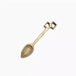 قاشق چای خوری چوبی مدل مربع کد 9