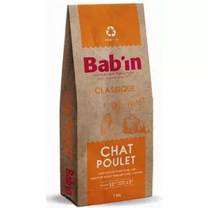 غذا خشک گربه بالغ بابین مدل Babin Classic Chat Adult – Poulet
