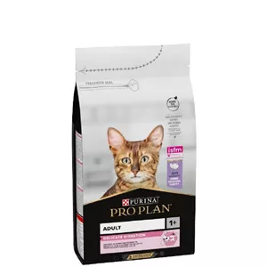 غذا خشک گربه بالغ برند proplan پروپلن مدل delicate digestion طعم بوقلمون وزن 1/5 کیلوگرم