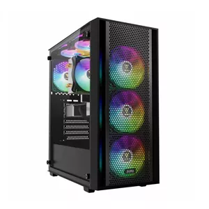 کیس کامپیوتر گیم دیاس مدل AURA GC2 Elite Mesh ARGB Mid-tower