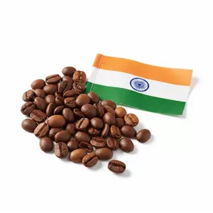 دانه قهوه روبوستا پی بی PEABERRY مدیوم هند اونس 250 گرم