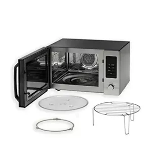 ماکروویو کنوود مدل MWM31 رنگ مشکی نقره ای 30 لیتر با گارانتی 18 ماهه پاسارگاد سرویس نوین