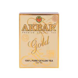 چای سیاه طلایی اکبر 250 گرمی