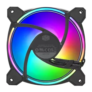 فن کیس کولر مستر MasterFan MF120 Halo2 3in1 مشکی | گارانتی 18 ماهه الماس