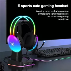هدست گیمینگ اونیکوما مدل X25 RGB سفید