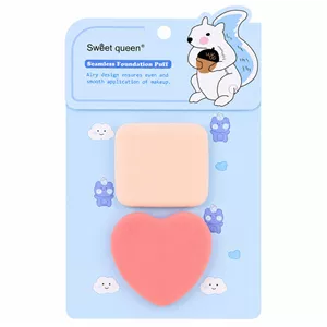 پد آرایشی دو تکه Sweet Queen مدل Seamless Foundation
