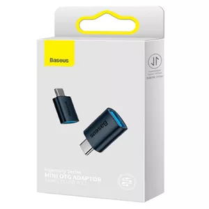 تبدیل OTG Type-C To USB 3.1 Mini سرمه ای