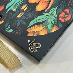 آویز گردنبند طلا 18 عیار اپال گلد مدل حرف p و پروانه وزن 0/28 گرم 