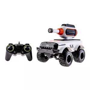 تانک بازی کنترلی مدل WATER BOMB CAR کد SPORT-5X سفید