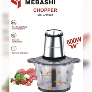 خردکن 3لیتری کاسه پیرکس مباشی مدلCH4004 باگارانتی 18ماهه شرکتی  12ماه کارت بیمه طلایی دیجسکو