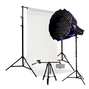 کیت حرفه ای BK-300 با پارابولیک و بکگراند G-kit8