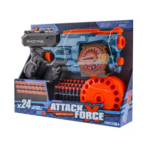 تفنگ بازی مدل TURBO ATTACK کد X-323