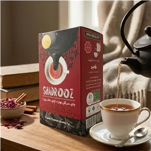 چای سیاه سرگل ارگانیک لاهیجان شادروز - 250 گرم