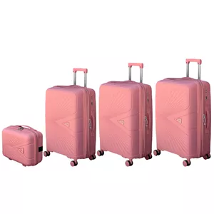 چمدان نشکن فشن مدل FASHION - FSN6969S سایز کوچک رز گلد