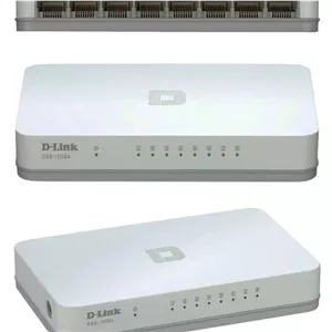 سوییچ هاب شبکه 8 پورت دی-لینک مدل DES-1008C