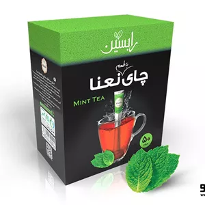 چای سیاه با طعم نعناع بسته 50 عددی رابسین