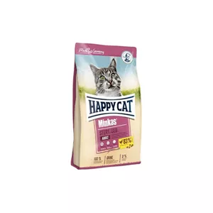 غذای خشک گربه عقیم شده هپی کت Happy Cat Minkas Sterilised وزن500 گرم به صورت فله
