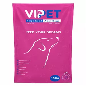 غذا خشک سگ بالغ نژاد بزرگ وی پت (Vipet) 10 کیلوگرم