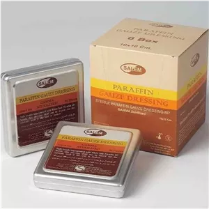 گاز وازلینه استریل 10*10 سالم بسته 10 عددی