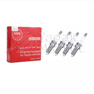 شمع موتور سوزنی ایریدیوم لیزری پایه بلند NGK کد ILFR6T-11 92815 بسته 4 عددی مناسب برای سوزوکی گرند ویتارا
