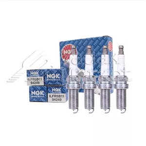 شمع موتور سوزنی ایریدیوم لیزری پایه بلند NGK کد ILFR5B-11 94249 بسته 4 عددی مناسب برای کیا اپتیما 2400cc