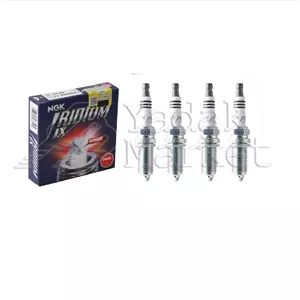 شمع موتور سوزنی ایریدیوم پایه بلند NGK کد LFR6AIX-11 6619 بسته 4 عددی مناسب برای کیا اپتیما 2700CC