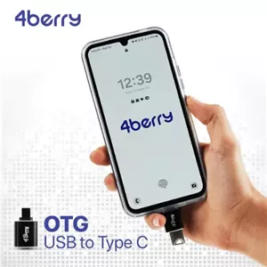 مبدل او تی جی (OTG) یو اس بی به تایپ سی فوربری – مقاوم در برابر ضربه