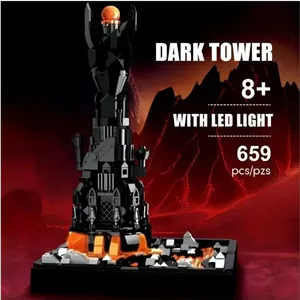 لگو ساختنی برج تاریکی ارباب حلقه ها 659 قطعه آیتم JD070