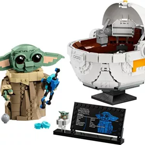 لگو ساختنی سری star wars بیبی یودا و گهواره ۱۰۴۸ قطعه