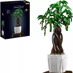 لگو ساختنی گل گلدان ثروت 905 قطعه مولدکینگ آیتم mould king 10063