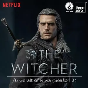اکشن فیگور گرالت ویچر تری زیرو مقیاس ۱/۶ the geralt of rivia action figure three ziro